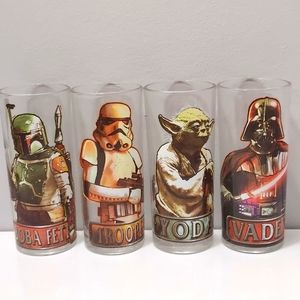 star wars glassware set